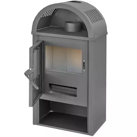 Kamin Ainola Pirtti Stål-Gjutjärn - Eldstäder, Brasugnar och Kaminer - 6438014236452 - 2