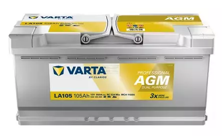 Startbatteri Varta 12V 105Ah 950A - Bilbatterier och Fordonsbatterier - 4016987167014 - 1