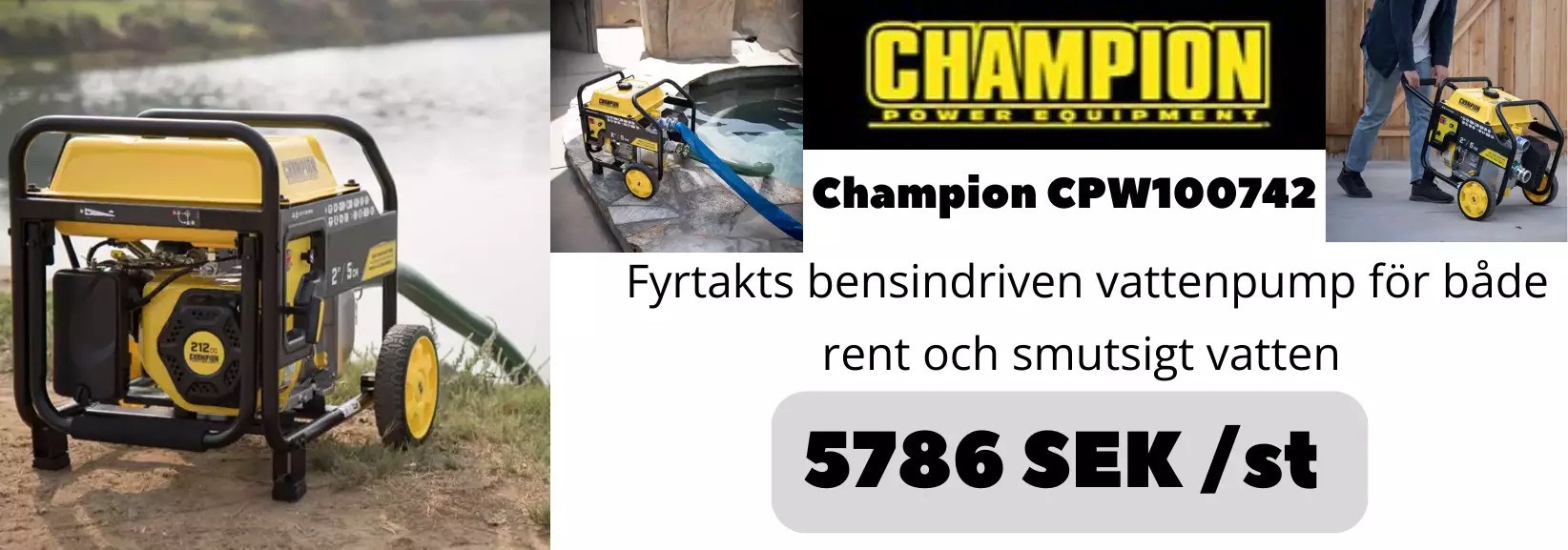 Champion vesipumppu 746