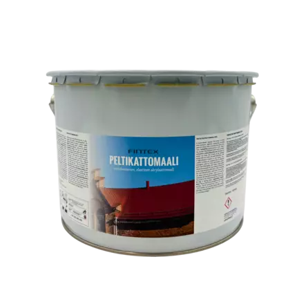 Fintex Plåttaksfärg RR33 9L - Plåttaksfärger - 6417529591331 - 1