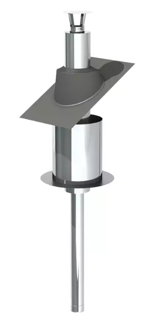 Skorstenspaket Jeremias ECO Färg Rostfri - Rökkanaler och skorstenar - 18205031 - 1