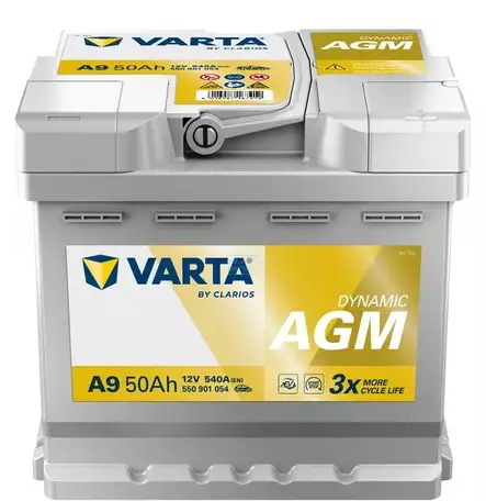 Startbatteri Varta 12V 50Ah 540A - Bilbatterier och Fordonsbatterier - 4016987167212 - 1