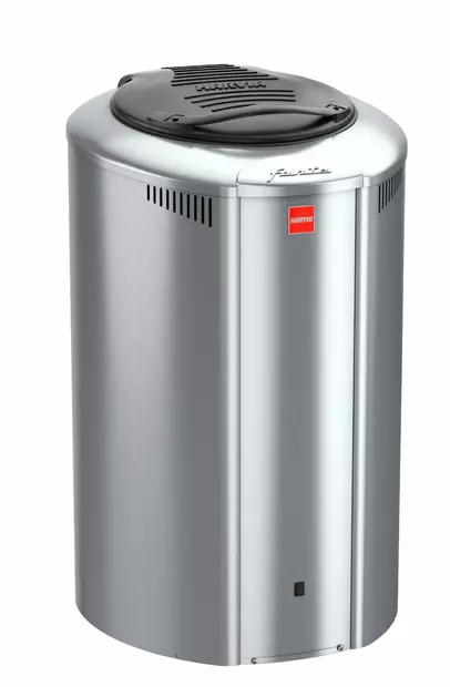 Elektrisk bastuaggregat Forte AFB9 Stål Alltid Klar - Elaggregat - 6410082645442 - 1