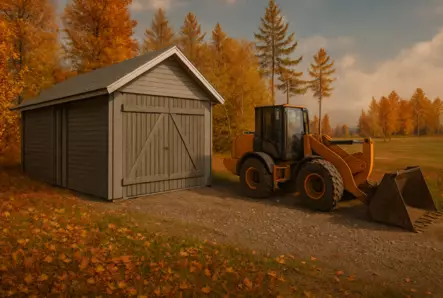 Traktorgarage AT30T, 29m2, Garava garage - Timmergarage - 4100527 - 1