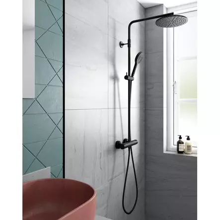 Duschpaket Damixa Silhouet Matt Black - Duschar och Termostater - 5708516824978 - 2