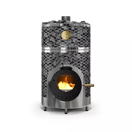 Vedeldad bastuugn Löyly-Iki med glaslucka - Vedaggregat - 6430041124528 - 1